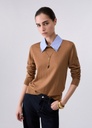 I26 JERSEY CON DETALLE DE POPELINA