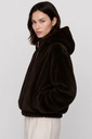 I26 CHAQUETA DE PELO CON CAPUCHA