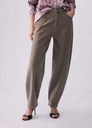 I26 PANTALÓN GLOBO CON MICRO-STRASS